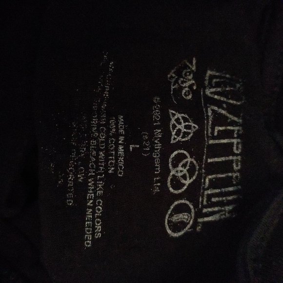 Led Zeppelin United Stataes of America bank tshirt Large - Picture 8 of 8